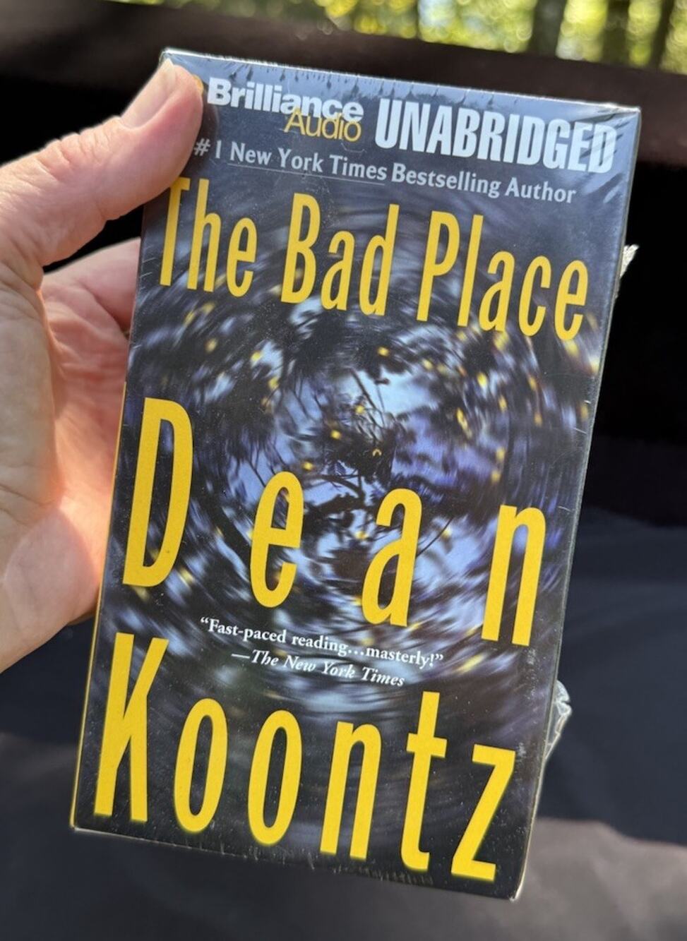The Bad Place by Dean Koontz 2004, Audio Cassette Unabridged New Sealed! -B1